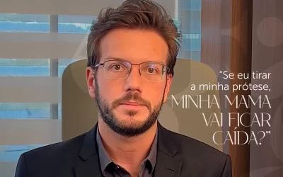 Se eu tirar a minha prótese, minha mama vai ficar caída?